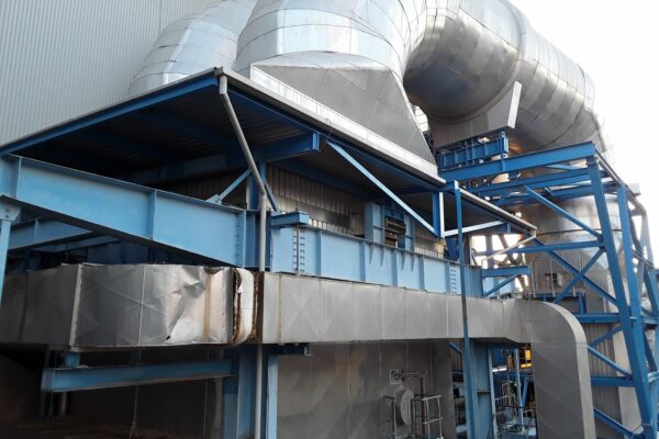 Inspection of steel structures at Vasilikos Power Plant in Cyprus