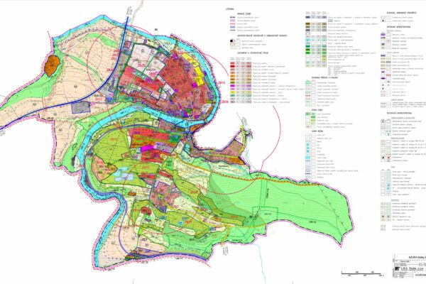 Zoning plan of the Township of Kacov and its amendments